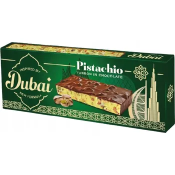 Čokoláda Turrón mléčná Čokoláda v Dubajské čokoládě 150g