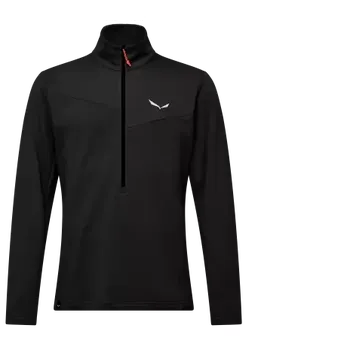 Pánská mikina Salewa Puez Cammino Polarlite Half-Zip pánská mikina Black Out vel. 52/XL