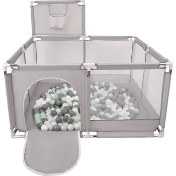 Dětská ohrádka Ohrádka Selonis dětská ohrádka dětské hřiště suchý bazén 125 x 125 cm