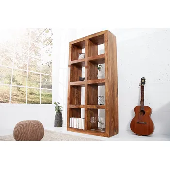 Komoda Regál MAKASSAR 180 cm – přírodní