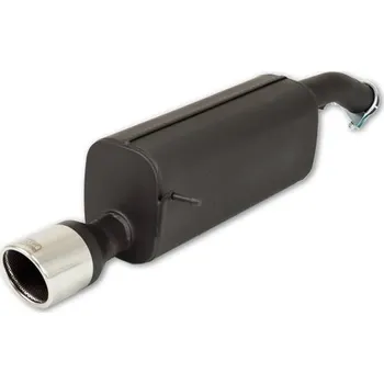 Zadní díl výfuku ULTER SPORT Sportovní výfuk FORD FIESTA V ST 2005-2008, 1x koncovka kulatá 100mm Vyberte motor: 2.0 110kW HATCHBACK