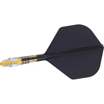 Šipka Cuesoul ROST T19 černo-žluté, No6 letky, carbon násadky velikost 1