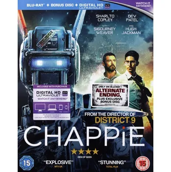 Blu-ray film CHAPPIE Blu-ray disk