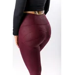 GoldBee Legíny Push-Up Pro Koženkové Bordo Barva: Bordo, Velikost: 4XL