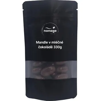 NONAGE Mandle v mléčné čokoládě 330&nbsp;g