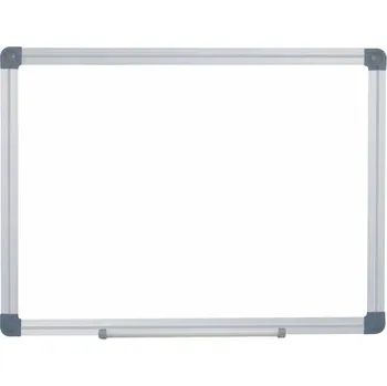 Lakovaná tabule, 120 x 90 cm, hliníkový rám, bílá