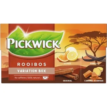 Čaj Bylinný čaj Pickwick - Rooibos variace 4 druhy