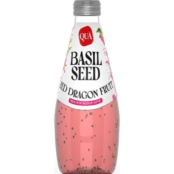 Čokoláda QUA Basil Seed Red Dragon Fruit sklo 290 ml