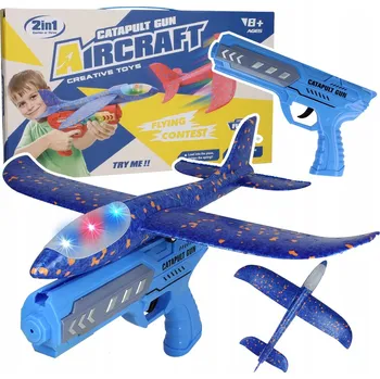 autíčko Z2230N Stator Letadlo z polystyrenu Raketomet Pistole Velký Kluzák