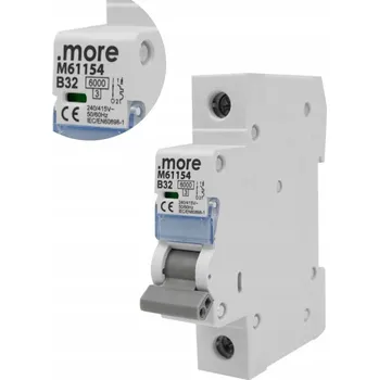 Jistič Jistič 6kA 1P B 32A IP20 na DIN lištu Ecolight