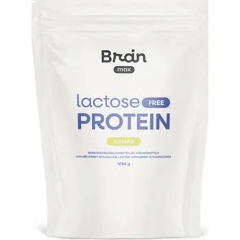 Protein BrainMax Lactose Free Protein, Banán, 1000 g