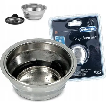 Náhradní díl pro kávovar Filtr sítko na 2 šálky kávy pro kávovary DeLonghi EC850M, EC680M, EC685M - Originální díl