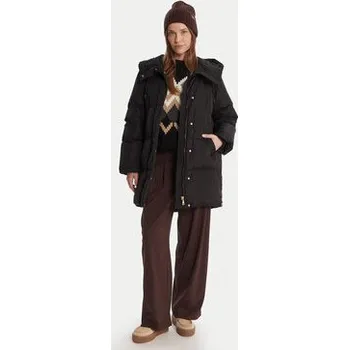 Dámská móda Weekend Max Mara Vatovaná bunda Newbembo 2525496072 Černá Relaxed Fit 40