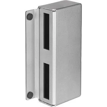 Dveřní kování AMF protikus 146GS f. dvoj.brána,173 x 82 x 30 mm, leštěná ocel