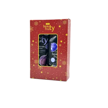 Sprchový gel Eva Natura Beauty Fruity dárkový set modré ovoce, 1 ks
