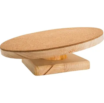 Běhací kotouč pro křečky, korek / dřevo, 22 cm