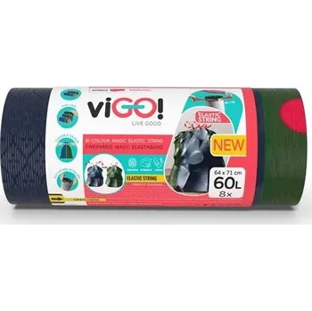 Pytle na odpadky Pytle na odpadky viGO! - 60 l, 23 mic, 8 ks