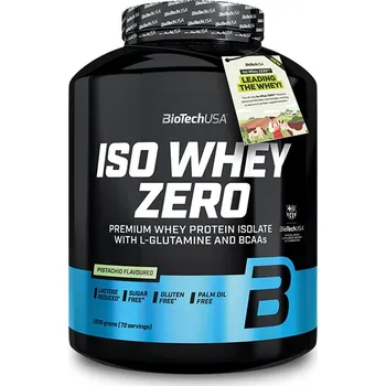 Protein BioTech Iso Whey Zero 1816 g Příchuť: pistácie