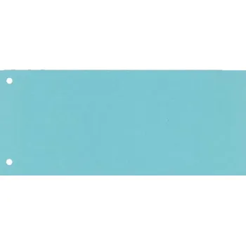 Papírový rozřazovač 1/3 Q-Connect modrý, 100ks