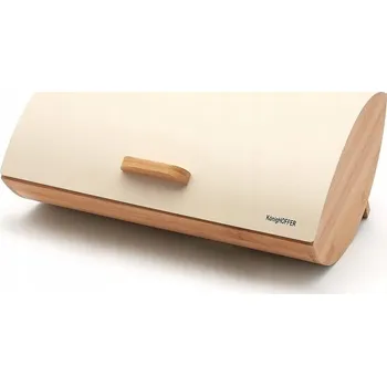 chlebník Jednodílný chlebník Konighoffer béžový dřevěný