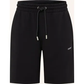 Pánské kraťasy Off-White Pánské Šortky Z Mikinové Látky, černá, 52