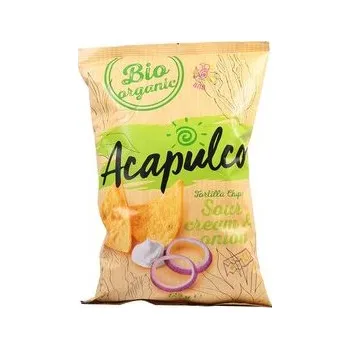 Péče o rty Tortilla chipsy Cream&Onion 125 g BIO ACAPULCO