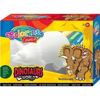 kreativní sada COLORINO SADA NA MALOVÁNÍ TRICERATOPS 891374