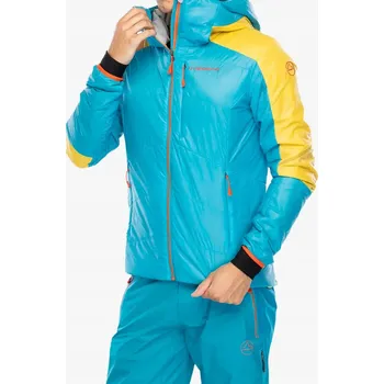 Zateplená bunda La Sportiva Alpine Guide Primaloft Hoody - tropic blue M
