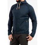 Mikina s kapucí Fjallraven Ovik Fleece Hoodie - navy S