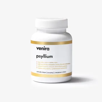 Přírodní produkt VENIRA Psyllium 80 cps.