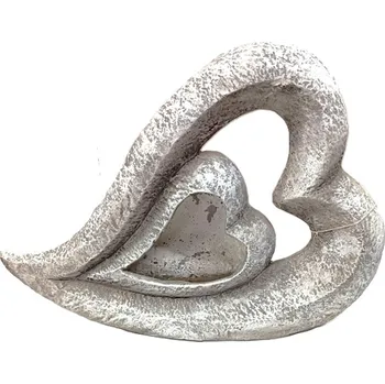 Obal na květináč Srdce obal dvojité