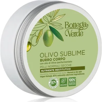 Čistič uší Bottega Verde Olivo Sublime vyživující tělové máslo s olivovým olejem 150 ml