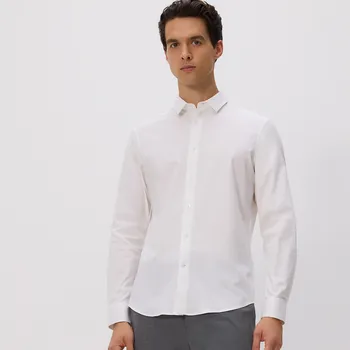 Pánská košile Reserved - Košile slim fit s vysokým podílem bavlny - bílá - 7940H-00X - 7940H-00X-S