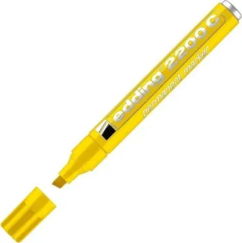 Permanentní popisovač Edding 2200, žlutý