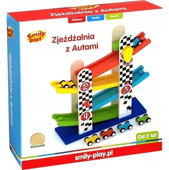 autíčko Slide Smily Play s autíčky AC6653