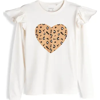 Dívčí tričko GATE Bavlněné tričko s potiskem 12Y 825-0087/112