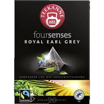 Čaj Čer.čaj Teekanne Foursenses - Earl Grey, 45 g