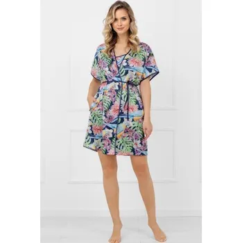 Dámský župan Dámský župan Italian Fashion Polinezja Barevná XL
