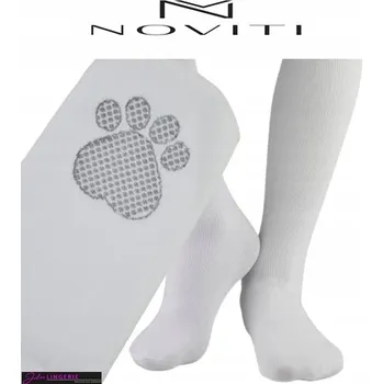 Dívčí oblečení Noviti dětské bílé punčocháče z viskózy, velikost 128