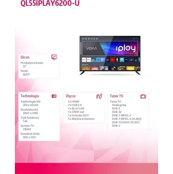 Televizor Allview QL55IPLAY6200-U