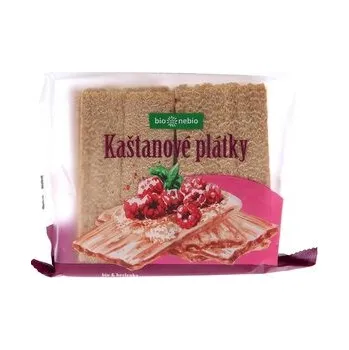Sušená potravina Plátky křupavé s kaštany 100 g BIO BIO NEBIO