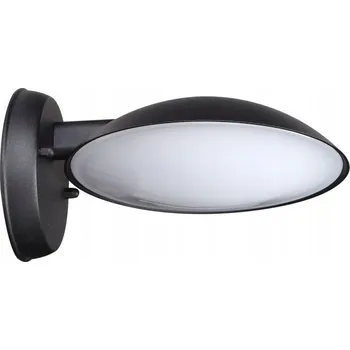 Nástěnné svítidlo Venkovní nástěnné svítidlo Italux černé s integrovaným LED zdrojem 12 W