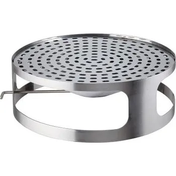 Venkovní odpadkový koš HTI Víko k betonovému odpadkovému koši s popelníkem - nerez MC-6117-CN