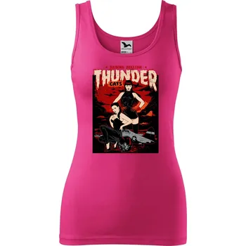 Dámské tílko s potiskem Thunder cats Velikost: M, Barva: Purpurová