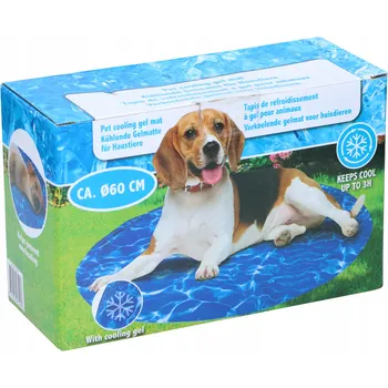 Pelíšek pro psa Pet Comfort podložka pro psa modrá 60 cm x 60 cm