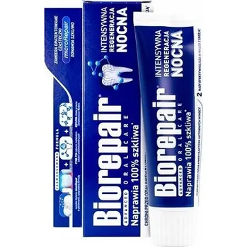 zubní pasta Zubní pasta Biorepair Night 75 Ml - Intenzivní obnova zubní skloviny během noci