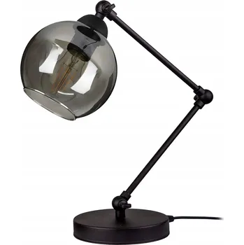 Lampička Noční Lampa Stolní Lampička Loft Černá na Stůl Retro Do Ložnice