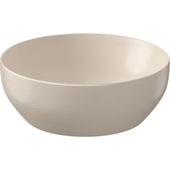 Cersanit Larga umyvadlo na desku kulaté 40 beige matt K677-045