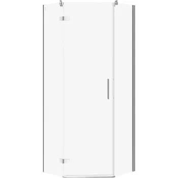 Cersanit Jota sprchový kout L chrom čiré sklo 80x80x195 S160-010