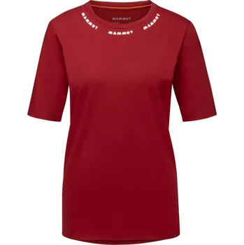 Dámské tričko Mammut Mammut Logo T-Shirt Women Barva - Velikost: Červená tmavá - S